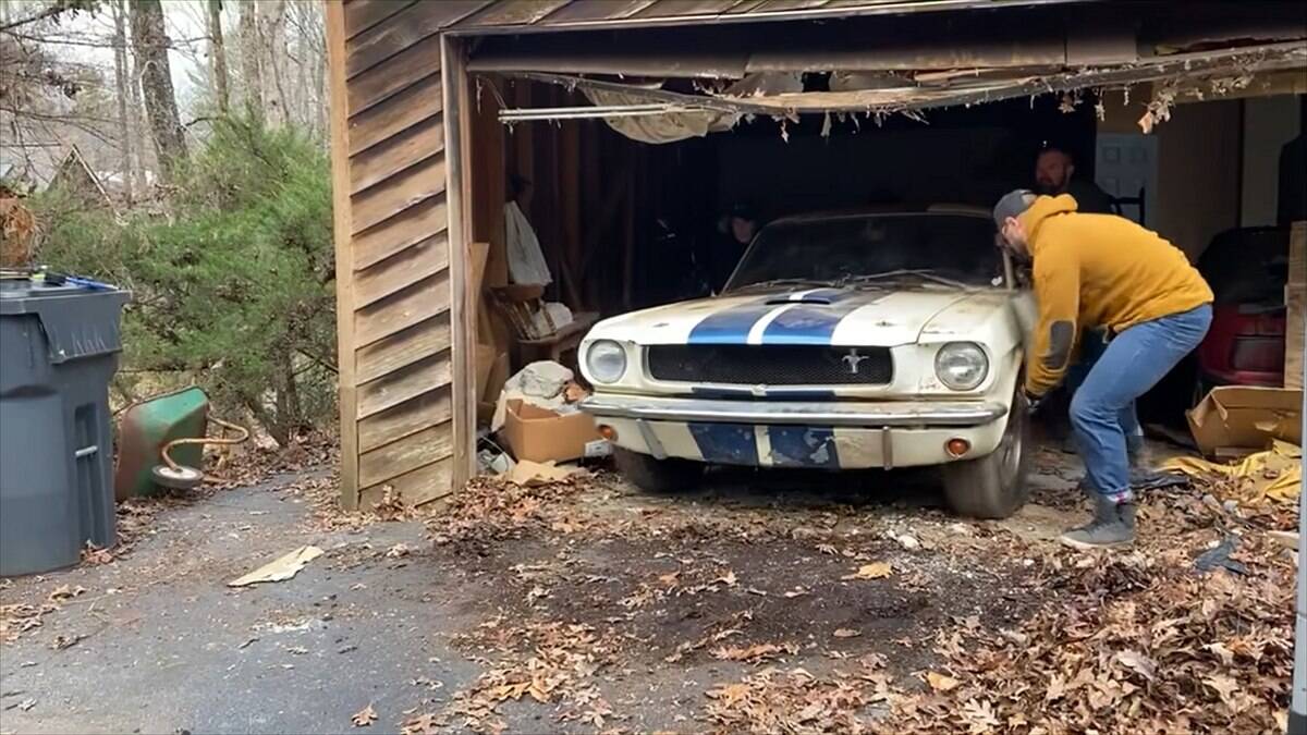 Mais uma raridade resgatada “Mustang Shelby GT350” 1965